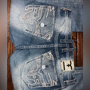 Men’s Rock revival straight fit